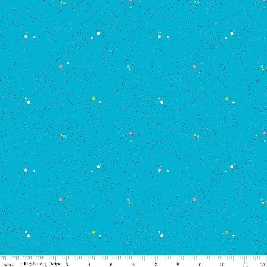 Turquoise - Color Wall Dots